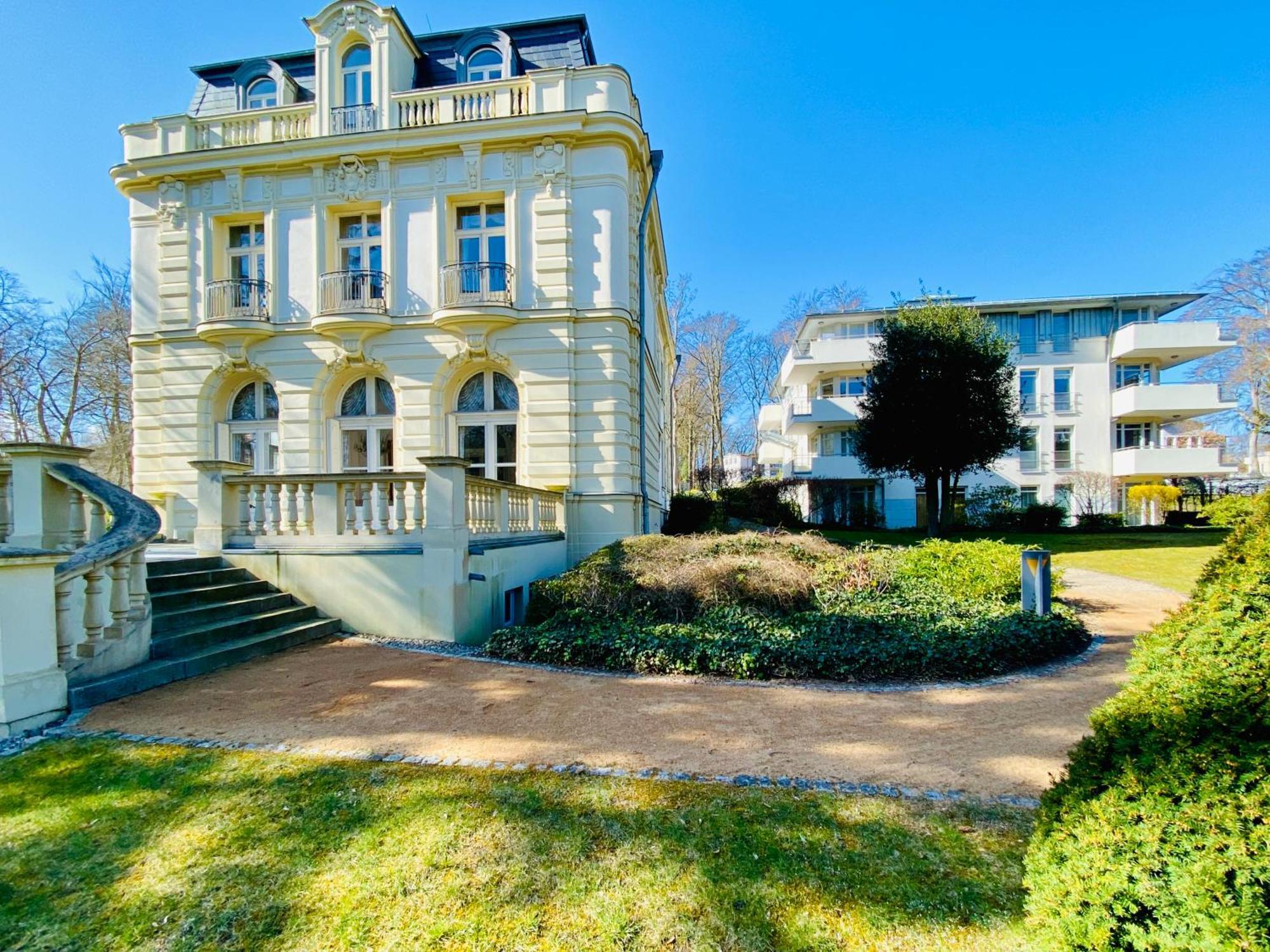 Residenz Bleichröder - Ferienwohnung Cosima Ostseebad Heringsdorf Exterior foto